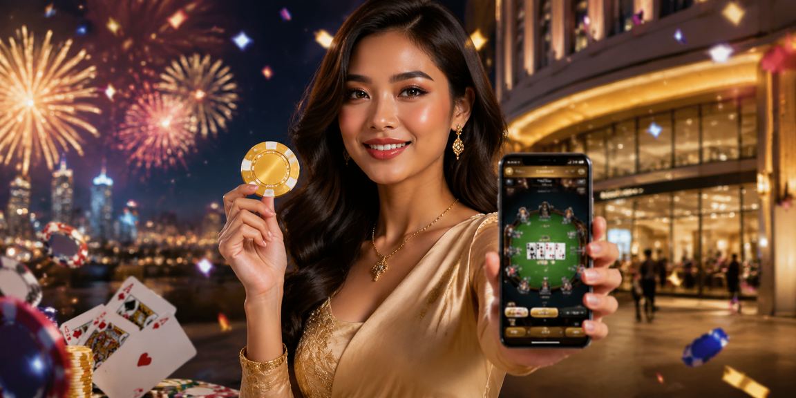 Permainan poker di Genting Highlands dengan gaya tradisional Melayu