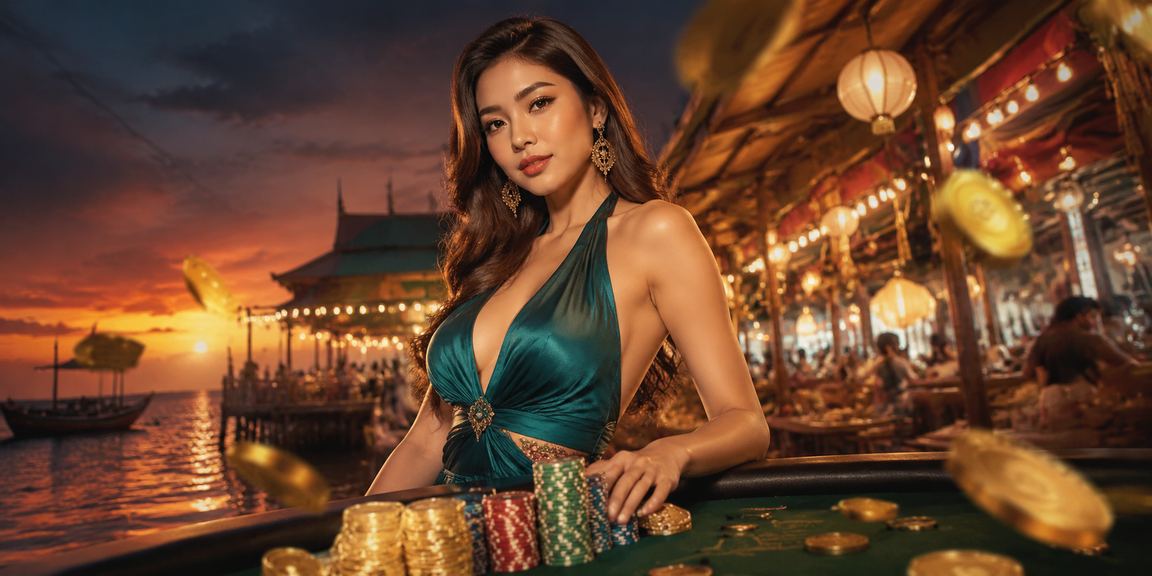 Pemain Malaysia menikmati permainan poker dalam talian dengan suasana kasino mewah