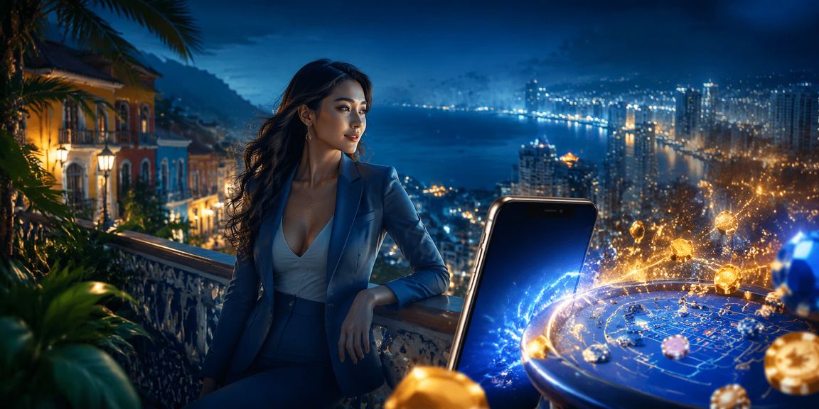 Suasana permainan kad baccarat dan poker di Penang dengan peniaga profesional